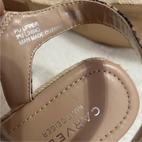 Carvela by Kurt Geiger Snakeskin Wedge‎ Sandals
 Size 39/8 - Picture 9 of 11